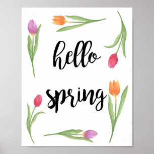 Primavera Decor, Decoração sazonal, Poster de co