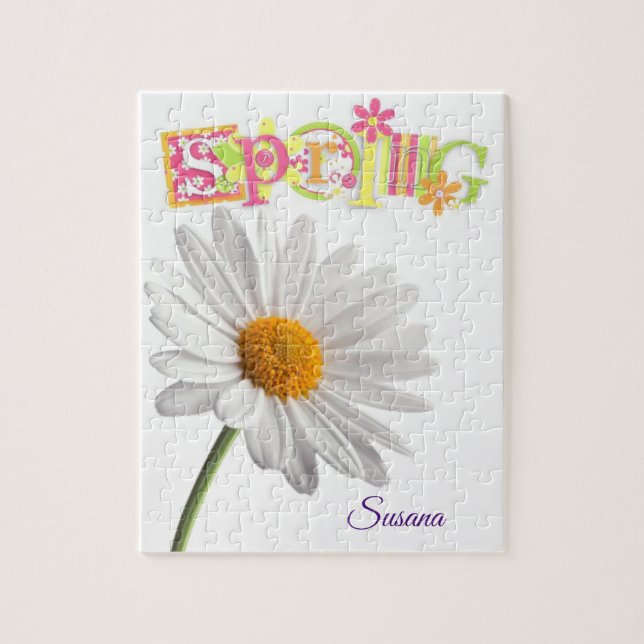 Primavera Decorative Jigsera Quebra-cabeça (Vertical)