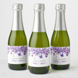 Primavera Delicar Chá de fraldas de Flores Violeta