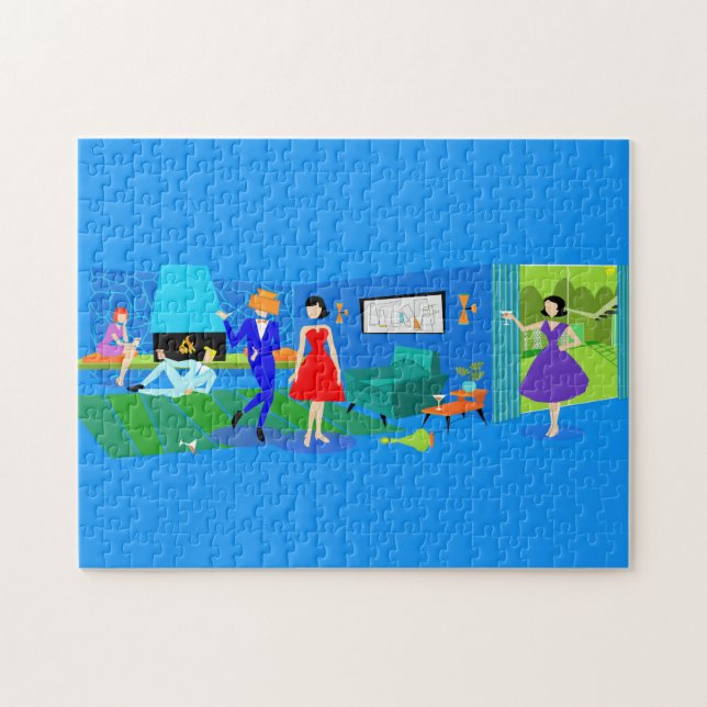 Primavera do Cocktail de Quebra-cabeça de Palma At (Horizontal)