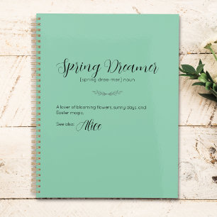 Primavera Dreamer Personalizado Planejador de Pásc