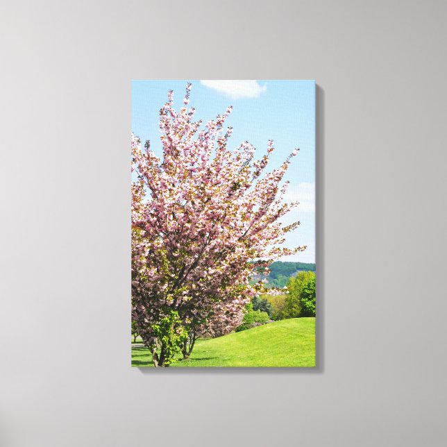 Primavera em Bonn Wrapped Canvas (Frente)