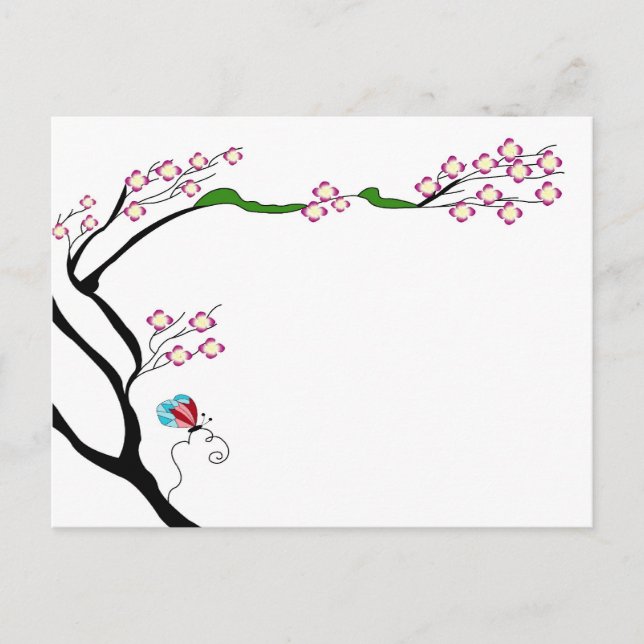 Primavera em um cartão postal (Frente)