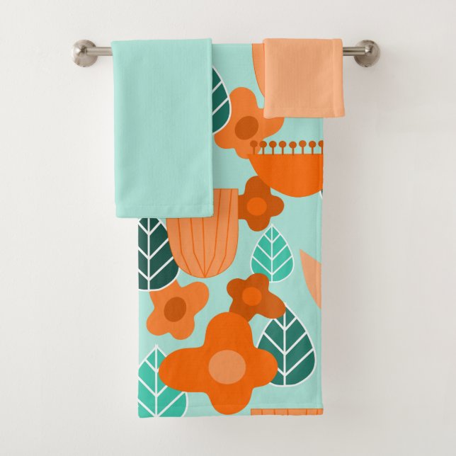 Primavera escandinavo Conjunto de Toalhas (Insitu)