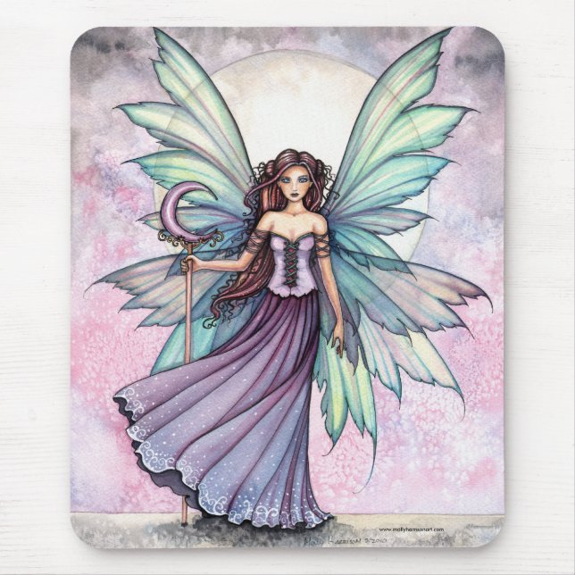 Primavera Fairy Mousepad de Molly Harrison (Frente)