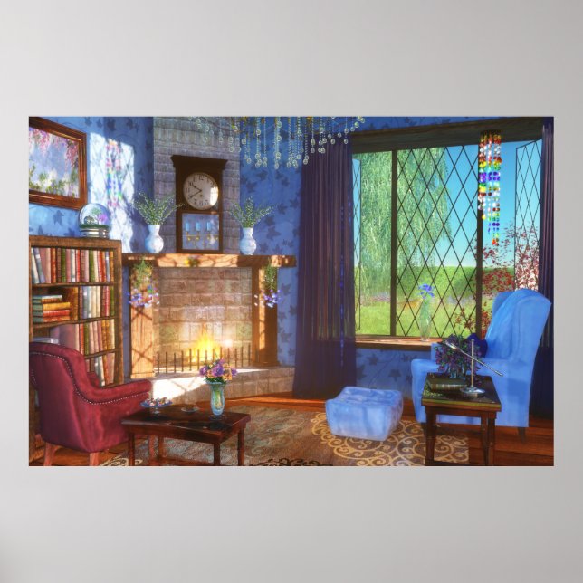 Primavera Felicity Impressão (Frente)