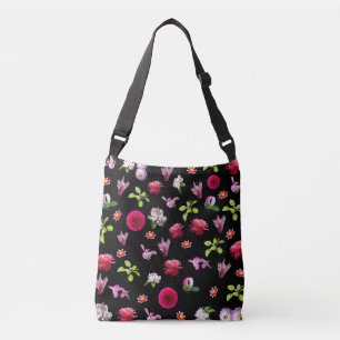 Primavera Floral Photo Impressão Cross Body Tote B