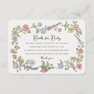 Primavera Garden Party Books para Inserção de Chá 