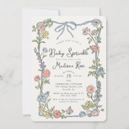 Primavera Garden Party Pastel Floral Baby Sprinkle