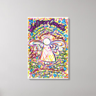 Primavera Hearts Cancer não pode pintar a Canvas
