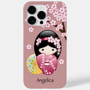 Primavera Kokeshi Doll - Bonita Mancha Japonesa a
