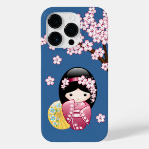 Primavera Kokeshi Doll - Bonita Mancha Japonesa em