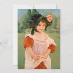 Primavera: Margot em um jardim   Mary Cassatt