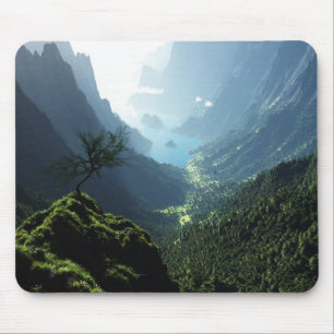 Primavera Mousepad das montanhas