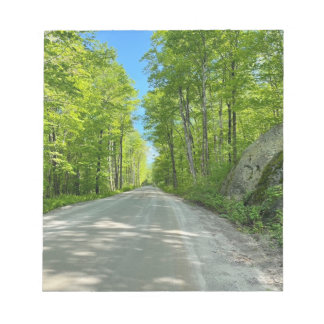 Primavera no entalhe, Vermont - bloco de notas