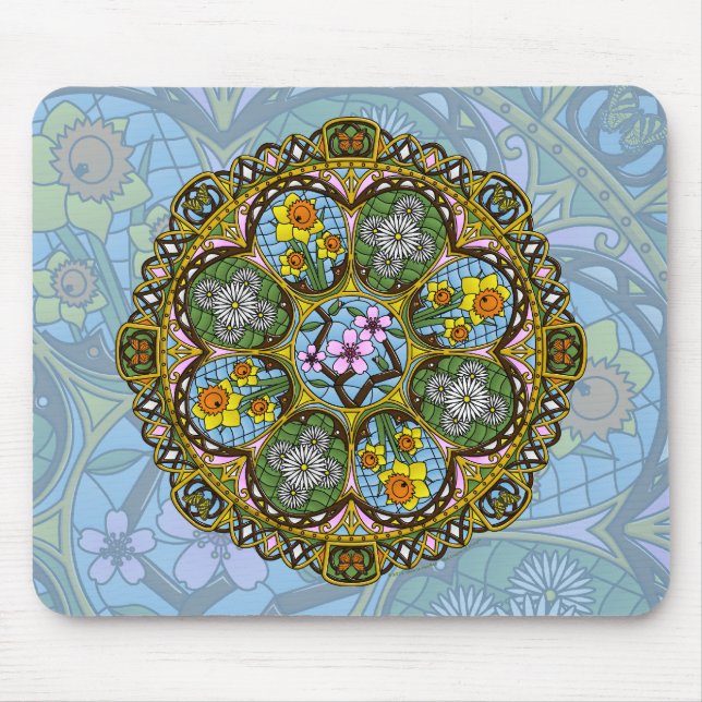Primavera Nouveau Mousepad (Frente)
