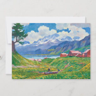 Primavera Paisagem   Giovanni Giacometti