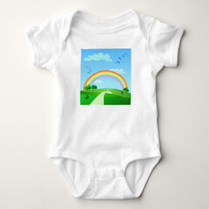 Primavera paisagem, t-shirt