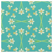 Primavera personalizado Daffodils no Tecido de pad