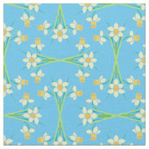 Primavera personalizado Daffodils no Tecido de pad