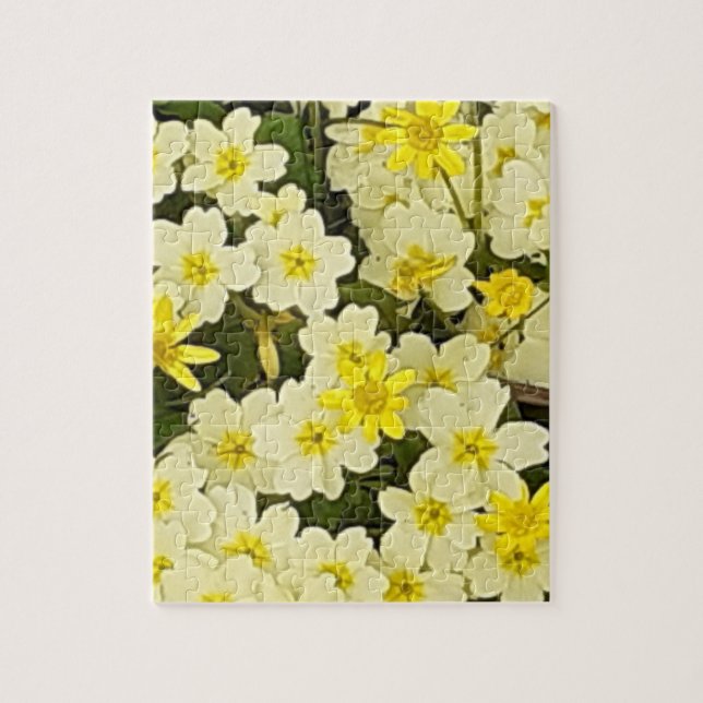 Primavera Primroses Jigsera Quebra-cabeça (Vertical)