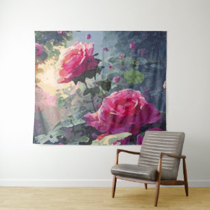 Primavera Rosas - Tapeçaria