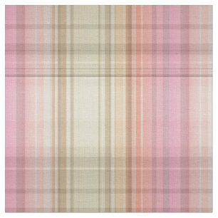 Primavera Tecido da Xadrez da Páscoa  rosa amarel