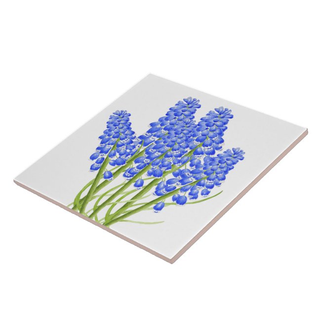 Primavera terrestre sobre um Azulejo cerâmico (M) (Lateral)