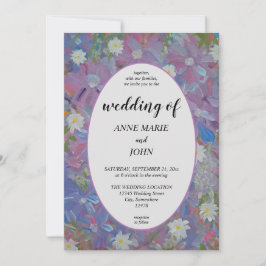 Primavera Wonderland - Convite para Casamento Flor