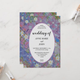 Primavera Wonderland - Convite para Casamento Flor