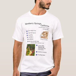 Primaveras de Newberry, t-shirt de Califórnia