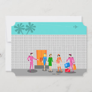 Primaveras de Palma Atômica Convite de festas de S