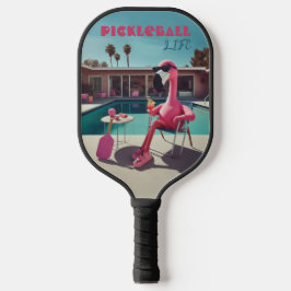 Primaveras de Palma Flamingo Rosa Pickleball Paddl