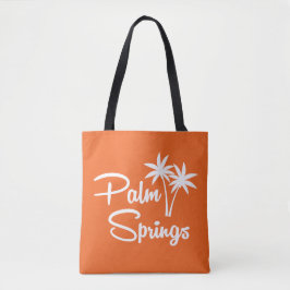 Primaveras Palm Meio século Moderno Tote Bag