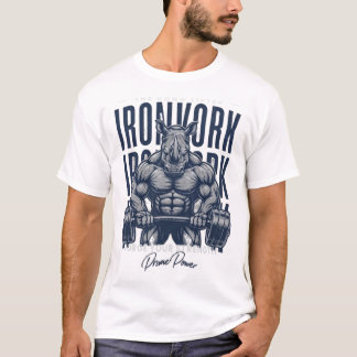 Prime Power | Camiseta de Ginásio Ironwork Rhino