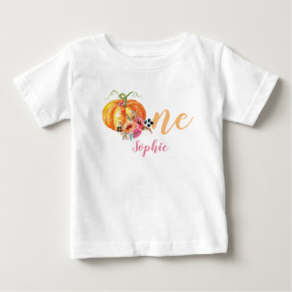 Primeira Camisa de Abóbora da Flor de Aniversário