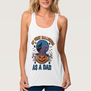 Primeira Camisa de Papai do Halloween Vintage Abób