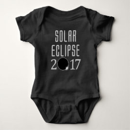 Primeira camisa do bebê Eclipse Solar Eclipse 2017