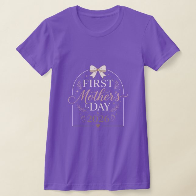 Primeira Camisa do Dia das Mães 2026, Nova Mãe (Postura )