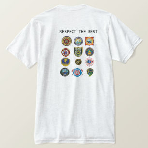 Primeira camisa do respeito T do que responde