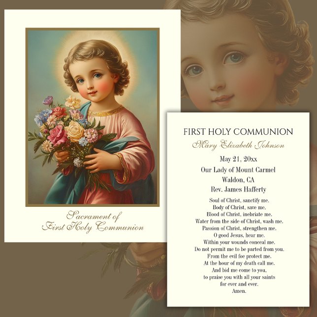 Primeira Comunhão Memória Católica Santa (Criador carregado)