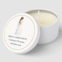 Primeira Comunhão Menina Aquarela