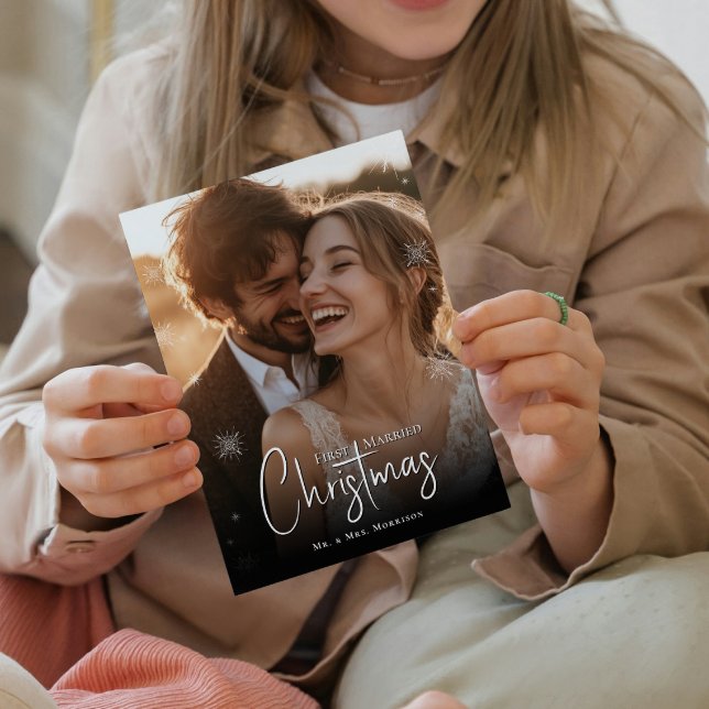 Primeira Foto de Natal Casados para Impressão (Criador carregado)