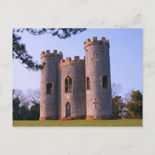 Primeira luz no Castelo - cartão postal