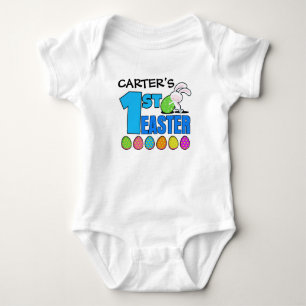 Primeira Páscoa Camisa personalizada do bebê