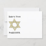 Primeira Passagem do Bebê<br><div class="desc">Celebre a primeira passagem do bebê com a estrela judia e presentes matzoh para as festas de judeus e roupa para bebê para o seder.</div>
