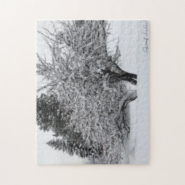 Primeira Quebra-cabeça de Árvore de Neve
