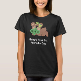 Primeira Rua do bebê. Camisa personalizada do dia