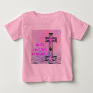 Primeira Sagrada Camiseta Comunitária com Nome