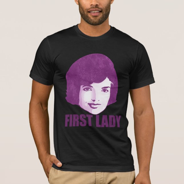 Primeira senhora Jackie O T-shirt (Frente)